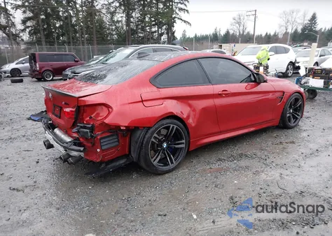 2016 BMW M4 z USA, uszkodzony, nr VIN WBS3R9C58GK337005